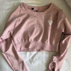 Womens Best cropped long sleeve